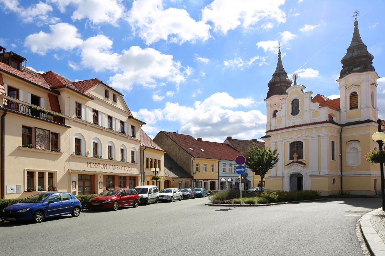 Penzion Pansky Dum Rozmital pod Tremsinem Luaran gambar
